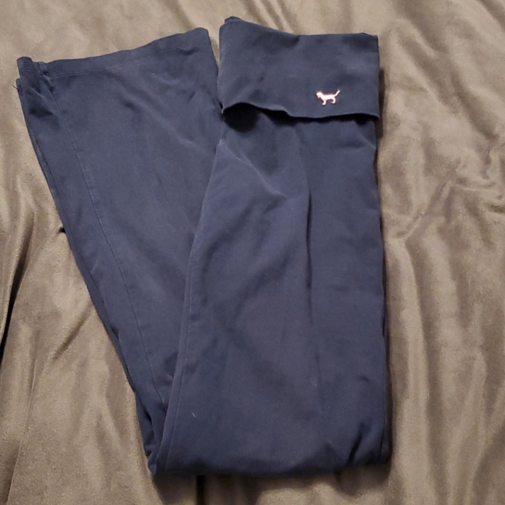 💜 VS Pink Yoga Pants Dark Blue Size S - P